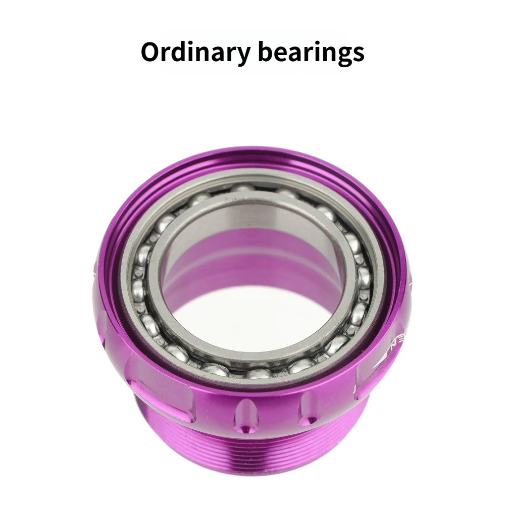 HASSNS Keramik-Innenlager, Gewinde 24 mm, 68/73 mm, versiegelte Keramiklager, Innenlager für Shimano Sram Prowheel Fahrradkurbel – Detail 2