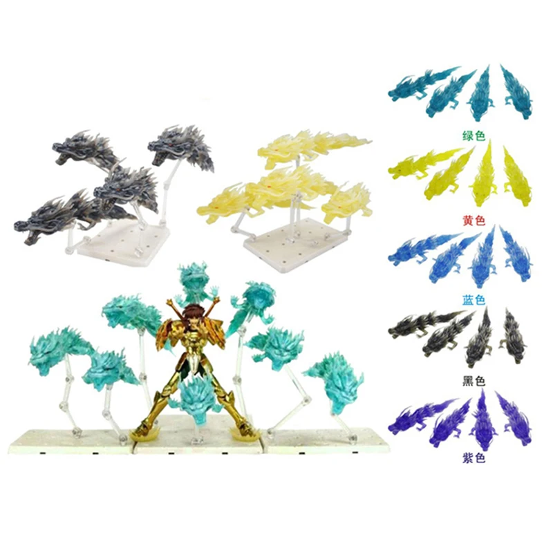 

StarSoul Model Saint Seiya Myth Cloth Green Dragon Effect Rising Effect for Libra EX Gold Dohko Bronze Shiryu Action Figure Toy