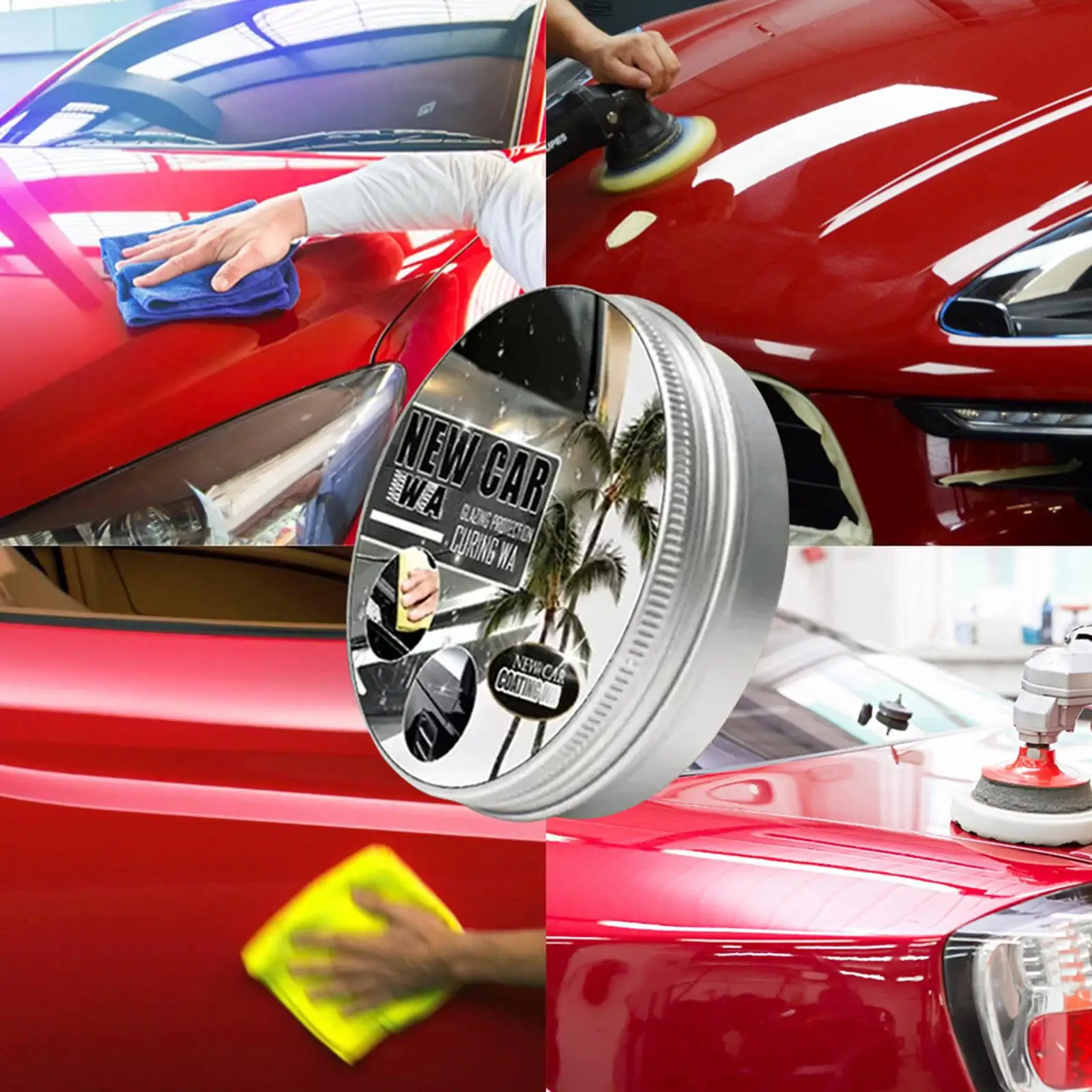 Decontamination Car Polishing Wax Nano Repairing Scratch Remover Paste Car Paint Care for Auto Cleaning