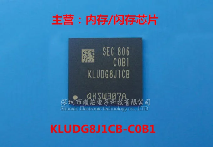 1~5PCS 100% Brand New Original KLUDG8J1CB-C0B1 UFS Package BGA153 128G Font Library Free shipping in large quantities