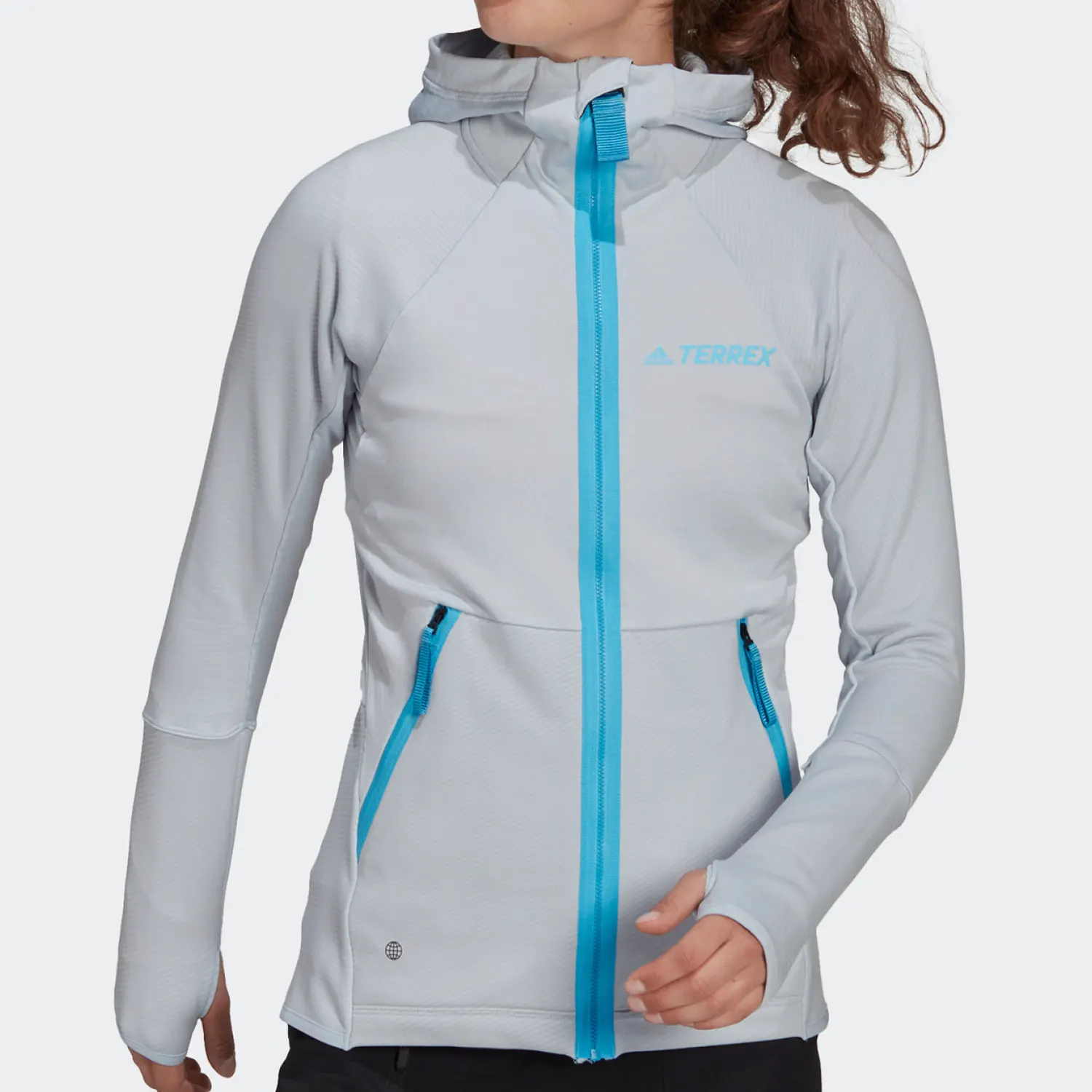 

Оригинальная повседневная женская спортивная куртка для фитнеса с капюшоном Adidas H51461