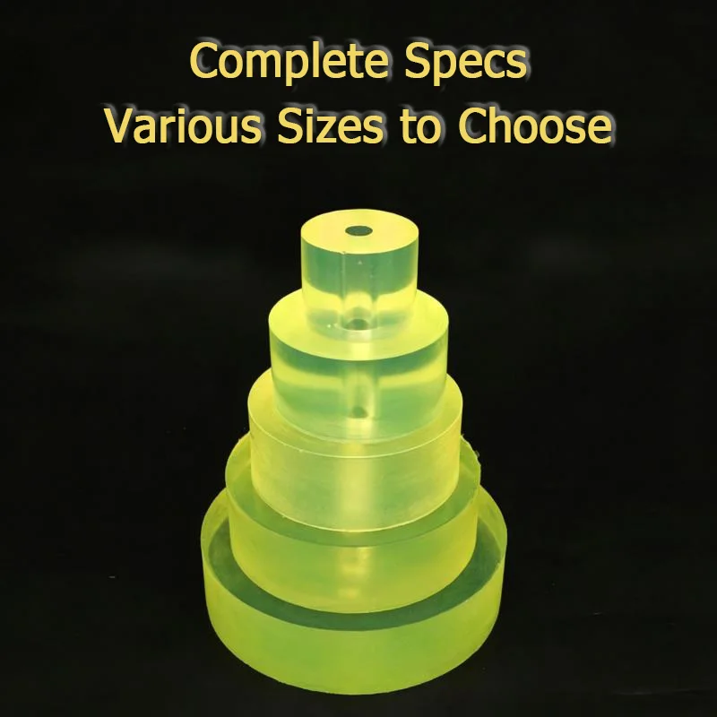 Polyurethane PU Cushioning Pad Circular Oxford Pad Mold Pad Machine Shock Absorber Household Appliance Riser Pads Thick 10-50mm
