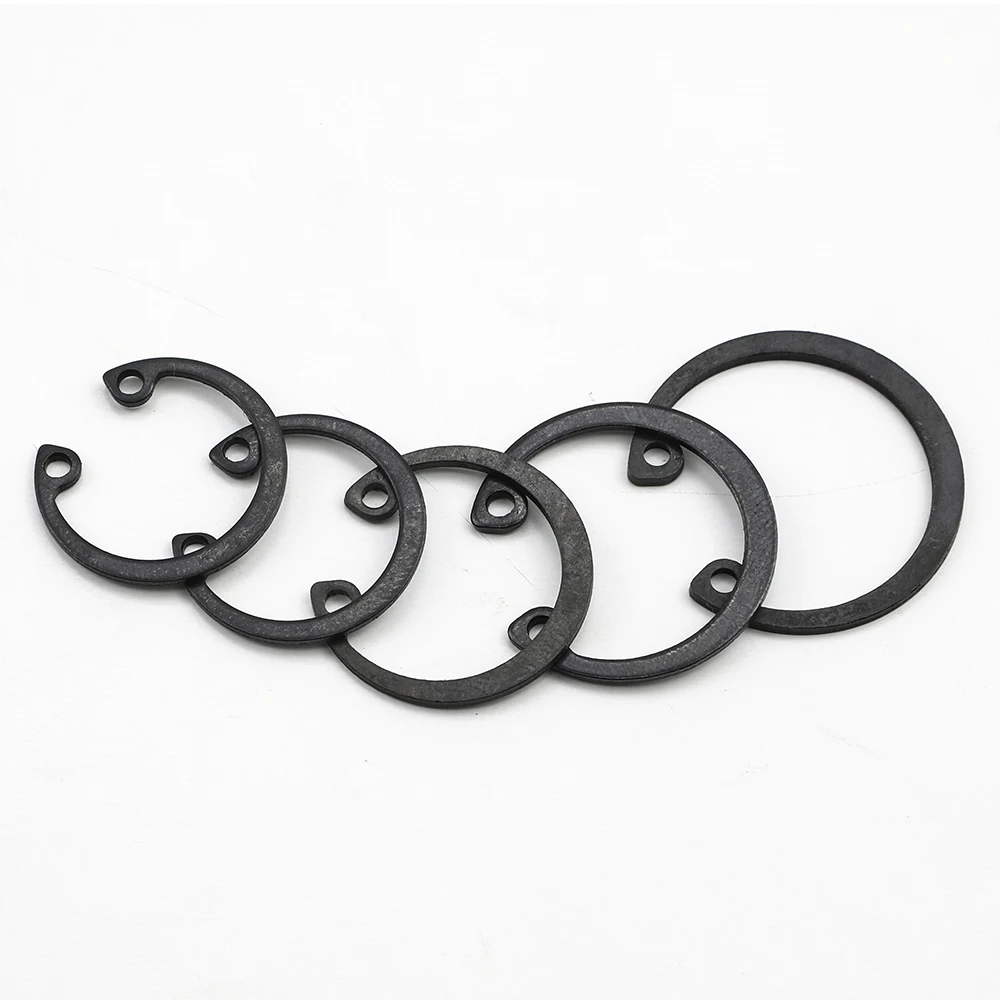 2-50pcs C type Internal Retaining Ring for Hole 304 Stainless Steel/black Carbon Steel M6-M85 Retaining Rings Circlip for Bores