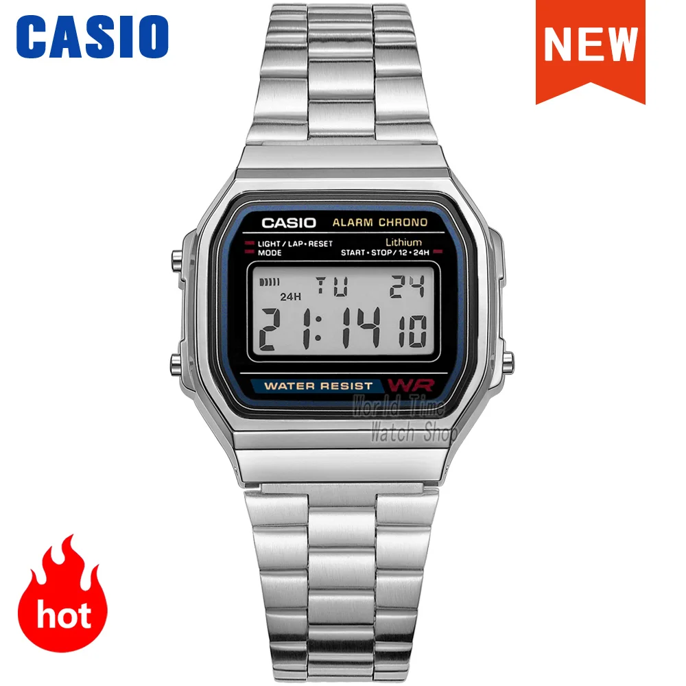 Casio watch silver watch men set brand luxury LED digital Waterproof Quartz men watch Sport military Wrist Watch relogio masculi