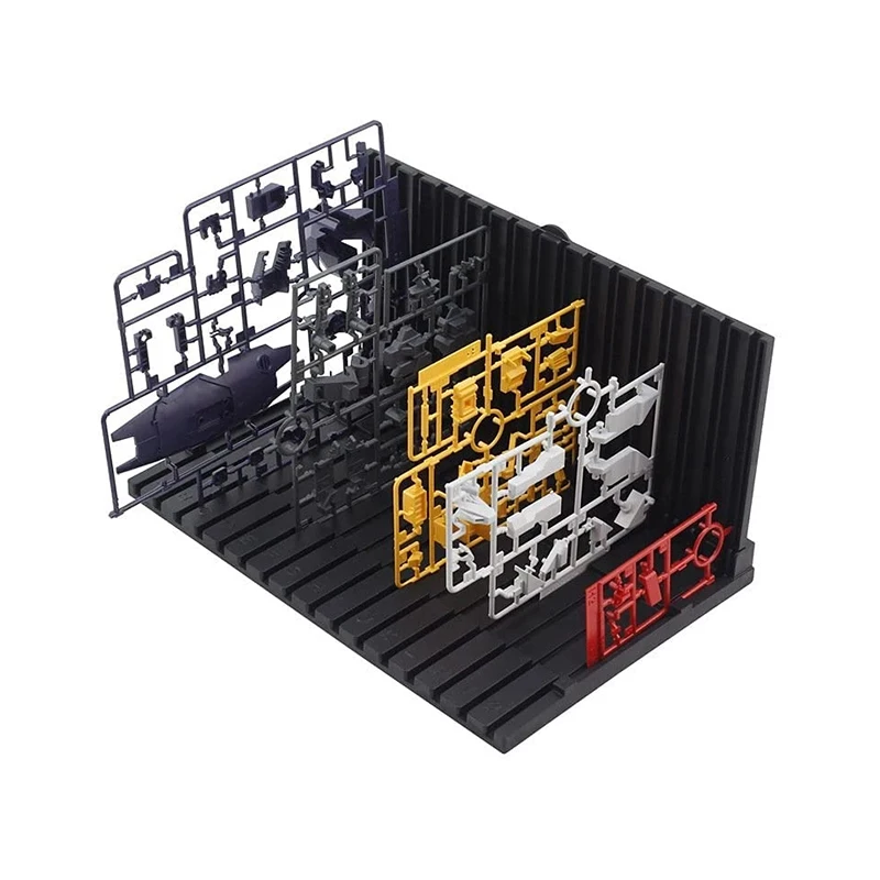 Folding Sprue Runner Shelf Organizer for Aircraft Tank Ship Car Scale Model Kit Model Making Parts Display Base