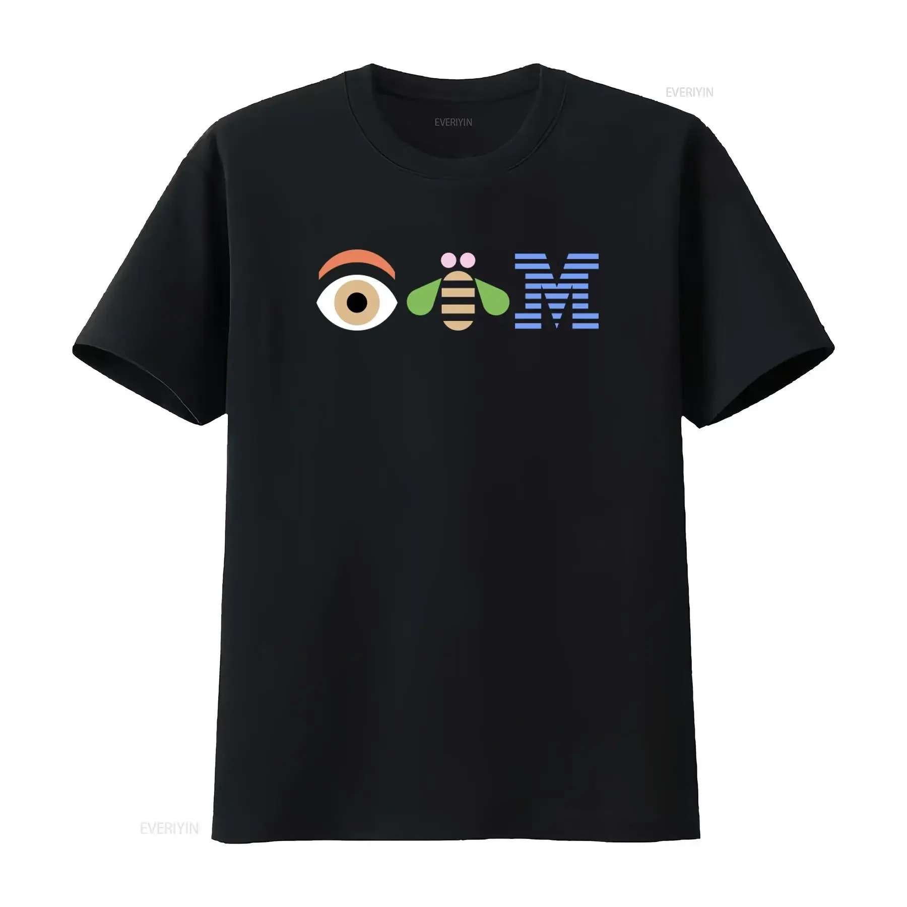 IBM Computers Logo Eye Bee M Technology T Shirt Size Medium Cool Design for Tech Lovers vintage Washed graphic Comfortable
