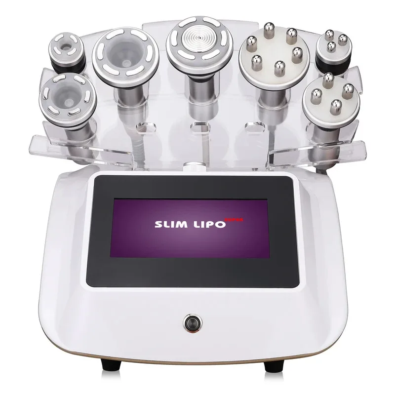 2026 multifunction portable 7 in 1 body shaping vacuum 40K RF Body Slimming Cavitation Machine vacuum cavitation massager