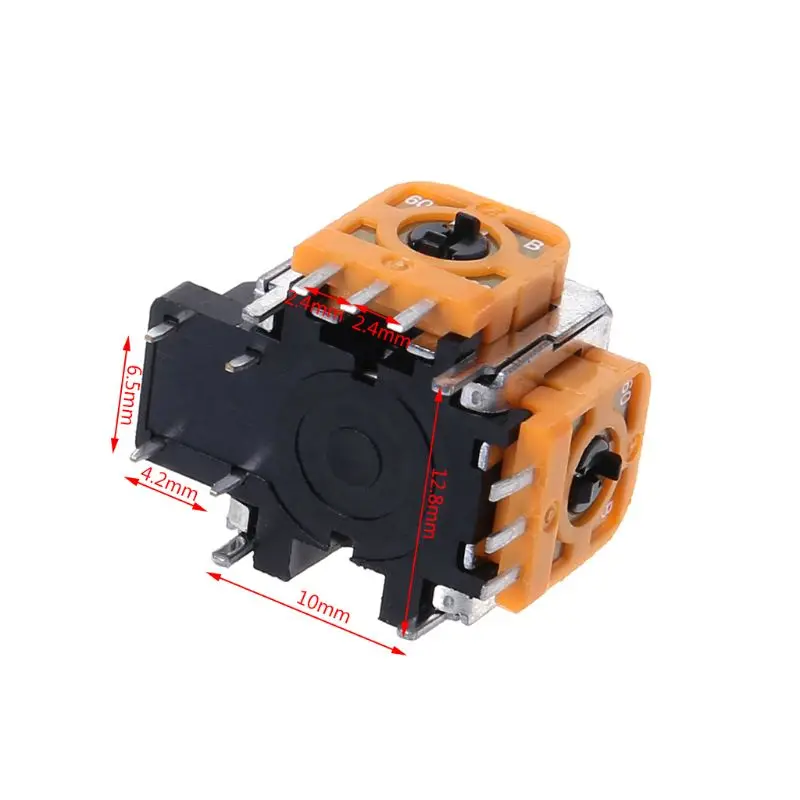 3D ロッカー ジョイスティック 3pin アナログ センサー 用交換修理部品