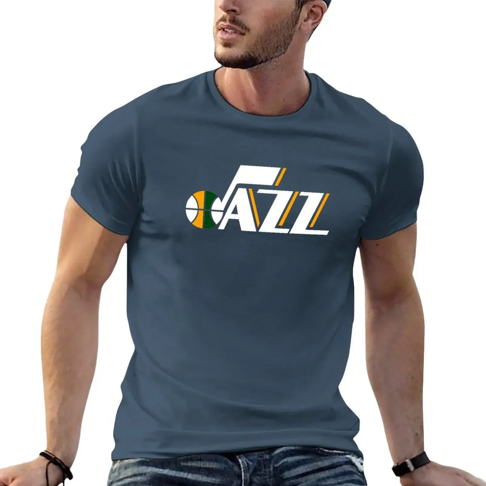 JazzCity T-Shirt sweat quick-drying Blouse mens graphic t-shirts anime