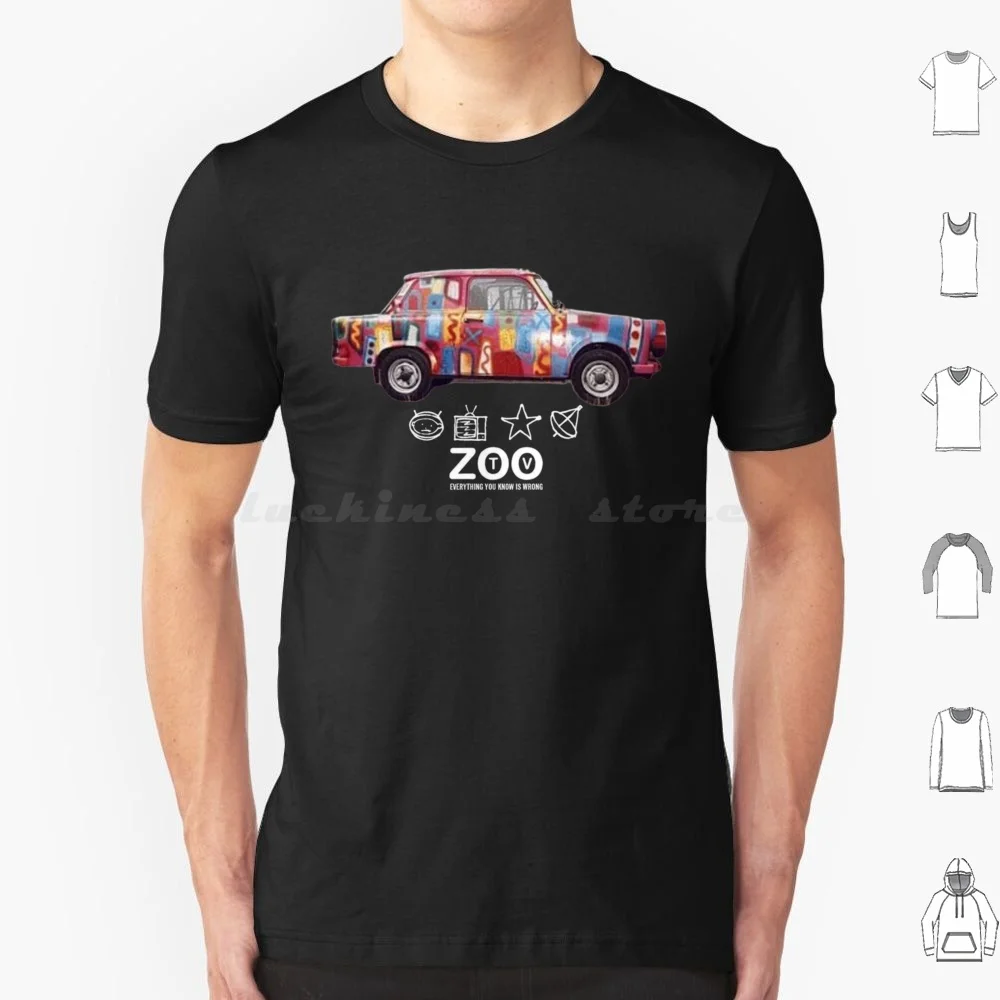 تي شيرت Ochung Baby Zoo Tv By Abel2017 مقاس كبير 100% قطن Zoo Tv Band Bono Joshua Tree Joshua Tree Concert Tour Zoo Tv Stuff