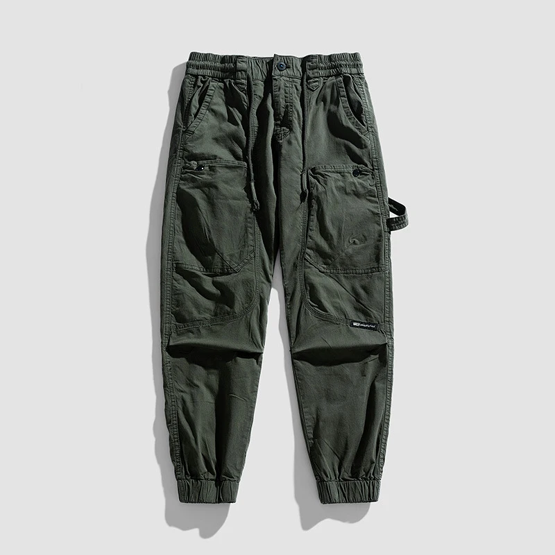 Men's Casual Loose Fit Pants 2026 High-End Stylish Feel Durable Dirt Resistant Work Pants