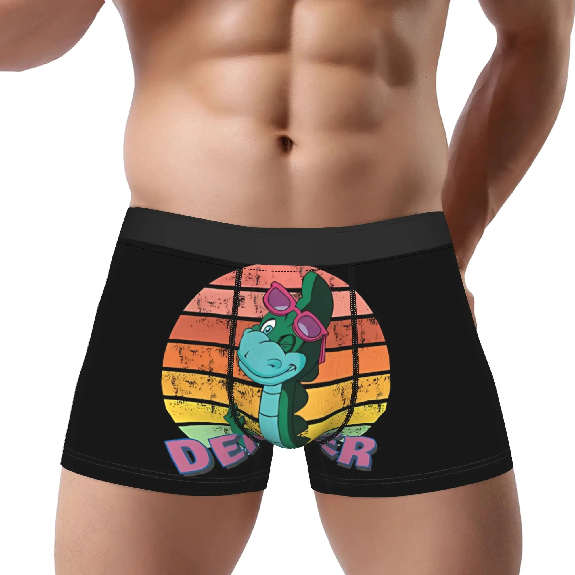 

Wink Denver the Last Dinosaur Underpants Breathbale Panties Male Underwear Comfortable Shorts Boxer Briefs