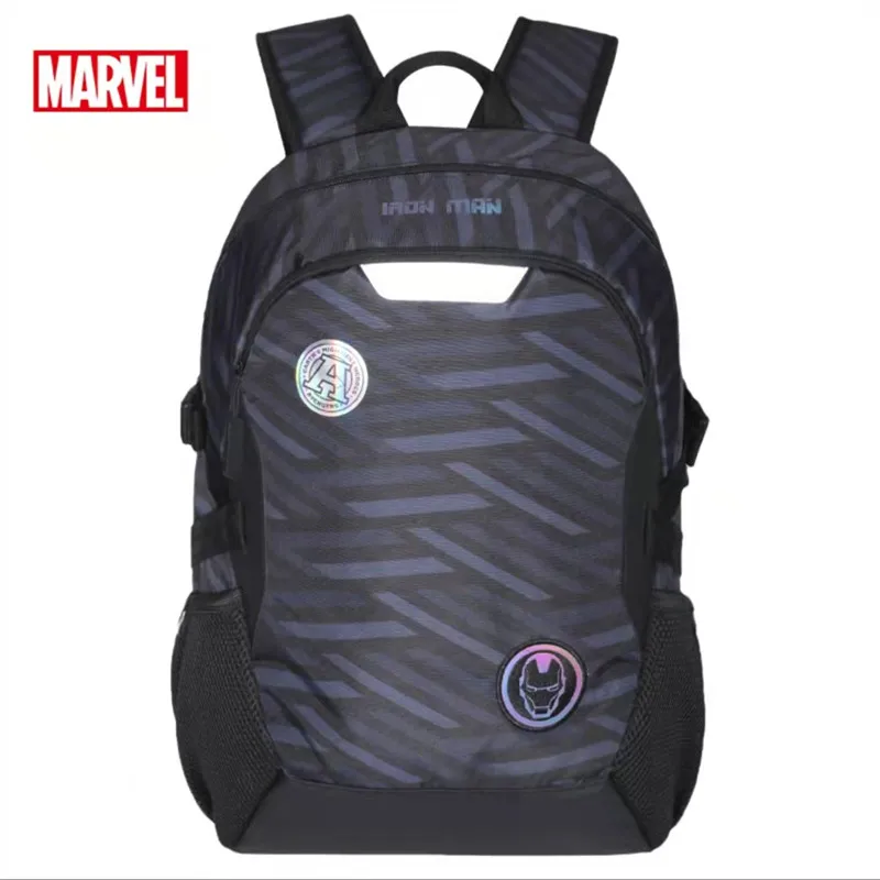 2022 Disney New School Bags For Boys Primary Student Shoulder Causal Orthopedic Backpack Large Capacity Iron Spider Man Mochilas