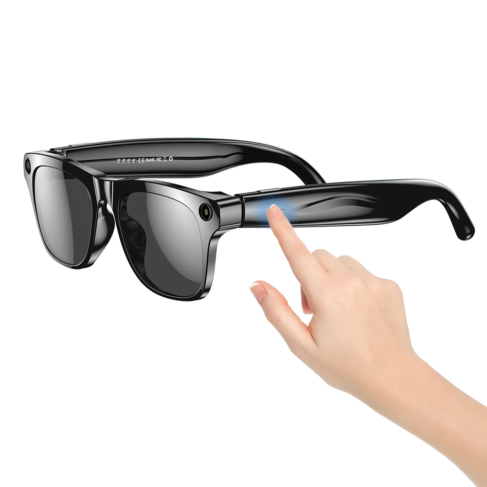 XK OEN Pro نظارات ذكية مساعد صوت التحكم الدردشة GPT 100MP HD كاميرا نظارات 260mAh قابلة للشحن بلوتوث دعوة النظارات الشمسية #2