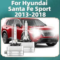 Bombilla HID de xenón para coche, faro delantero para Hyundai Santa Fe Sport 2013, 2014, 2015, 2016, 2017, 2018, 6000, DC 12V, 35W, D3S, 8000K, 12000K