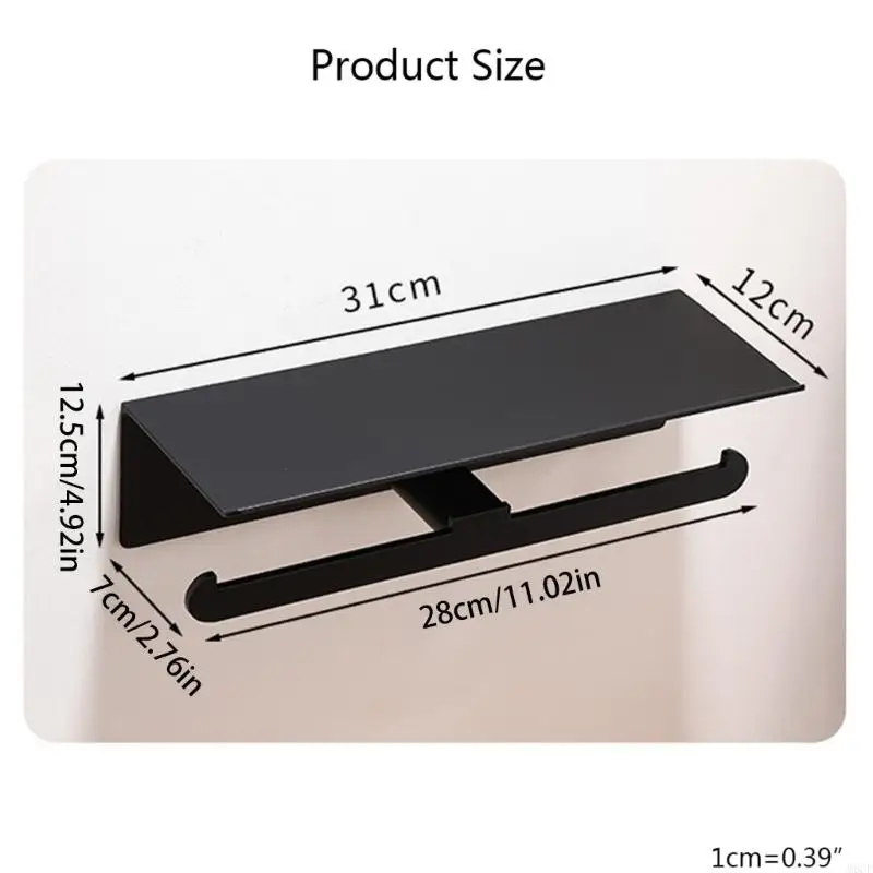 M6CF Moderna doble varilla DISPENSER PAPELO DIENTE DIENTO DIOLES