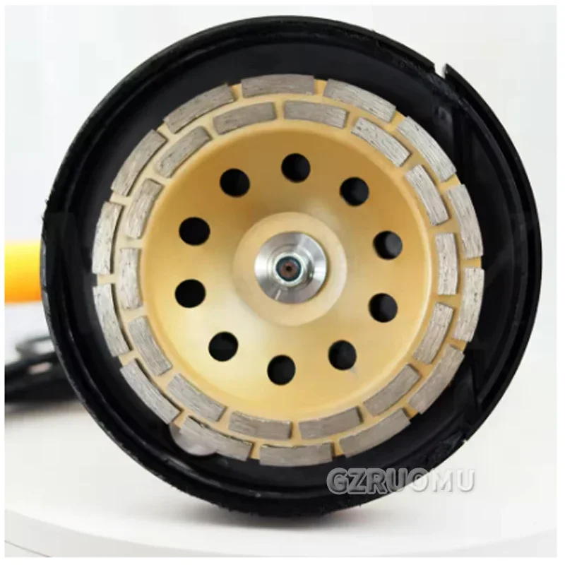 Concrete Grinder Cement Block Grinder Wall Planer Multi-Function Rough Grinder Polishing Machine High-Power Concrete Grinding