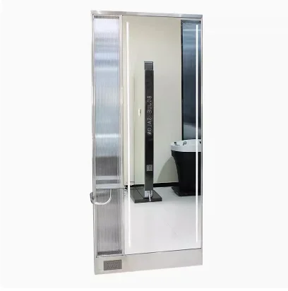 Luxury Salon Hairdressing Barber Chairs and Mirrors Shampoo Bed Furniture Set for Barber Shop