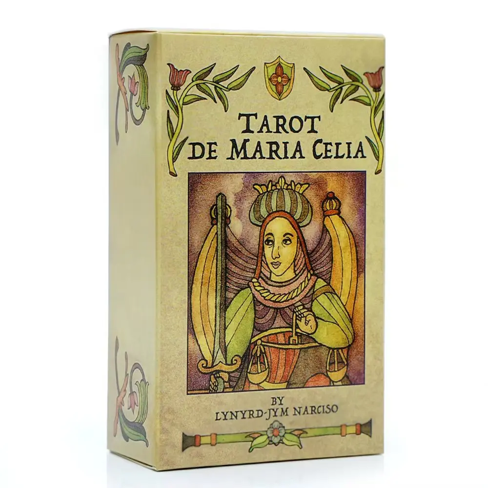 Española Baraja de Tarot De Maria Celia Incluidas Cartas Herramienta De Adivinación Guía Espiritual lectura Family Party Game