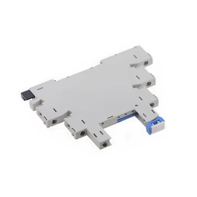 5PCS/Lot   41F-1Z-C2-1 Grey Thin Film Relay Base HF41F-1Z-C2N-1 DC24V Module Base