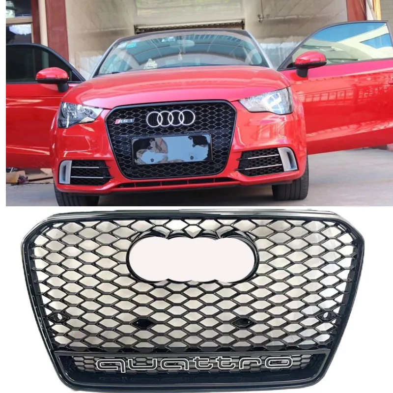 For 2011-2015 Old Audi A1 Grille Modification RS1 Grille A1 Honeycomb Four-wheel Drive Model