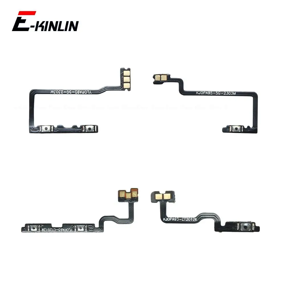 Volume Button Power Switch On Off Key Ribbon Flex Cable For OPPO F19 F19s F21 F21s Pro Plus 4G 5G Replacement Parts