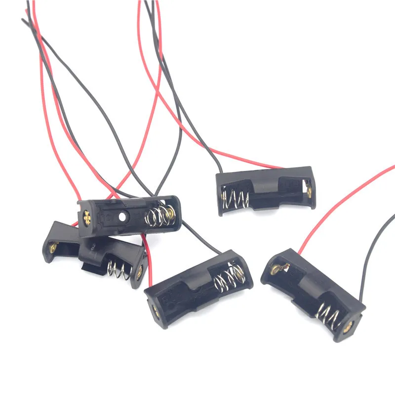 2/5/10PCS 12V 23A Battery Cartridge Cable Without Cover Anti-theft Device Pin Battery Compartment Battery Holder A3