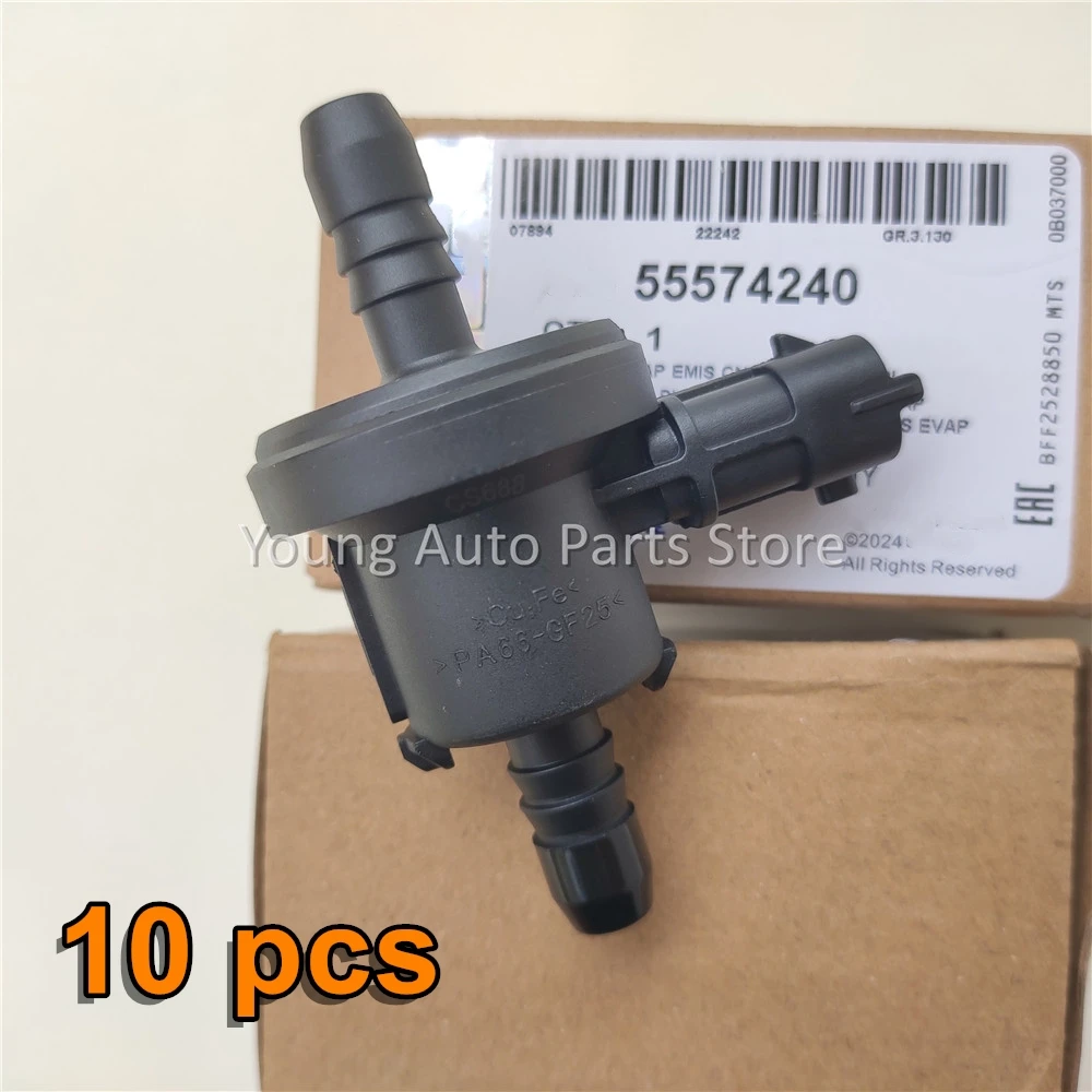 

10X Canister Purge Solenoid Valve Carbon Canister Control For Chevrolet Cruze Opel Astra Corsa Insignia OEM# 55574240 55353802