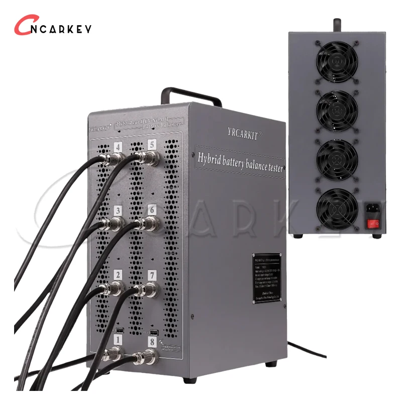 HEV NiMH Battery Tester Tool Balancer for Toyota for VW for Honda Hybrid Car Charge Discharge Temperature Probe Device YRC8 Auto