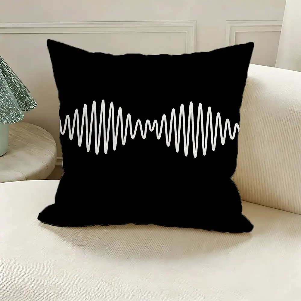 A-Arctic Monkeys Pillow Case For Room Sofa Cushion Cover Suitable For Home Bedroom Decoration And Protector
