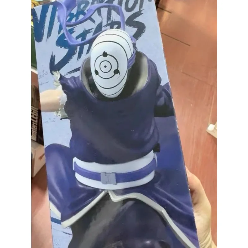 Bandai en Stock Figurines Naruto Shippuden idéales comme cadeaux Uchiha Obito Hatake Kakashi marchandises boîtes aveugles pour la Collection