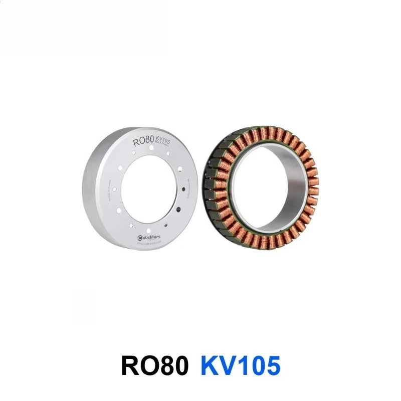 Lite Frameless Torque Motor 4Nm Low Cogging Hollow Shaft Motor for Collaborative Robot Arm Joint RO80 KV105
