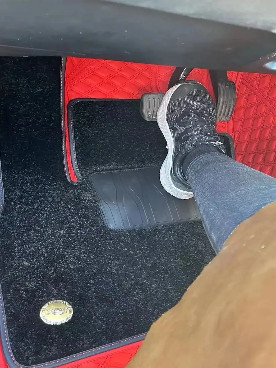Silikon-Gel-Autofußmatten, Fersen- und Fußauflagen, Pedal-Patches, schwarze, wasserdichte, rutschfeste Auto-Innenraum-Zubehörteile aus PVC, universell einsetzbar – Detail 2