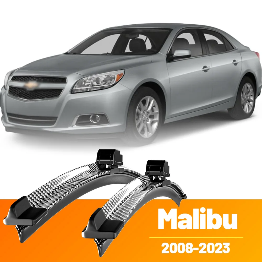 2 stücke Frontscheibe Scheibenwischerblätter Carbon Faser Scheibenwischer Für Chevrolet Malibu 2008-2023 2013 2014 2015 2016 2017 2018