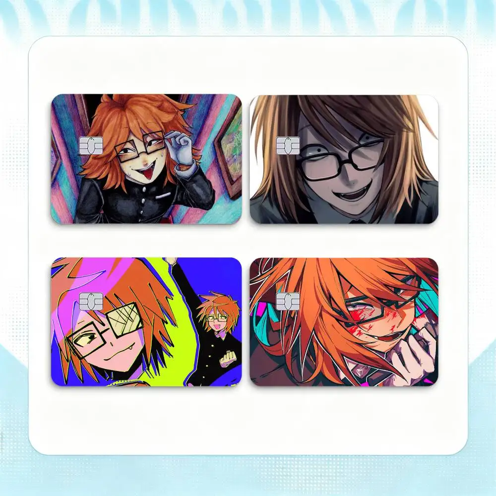 Ranfren Randal Art  Credit Card HD Stickers Game Card Decal Small Chip Waterproof Sticker Gift