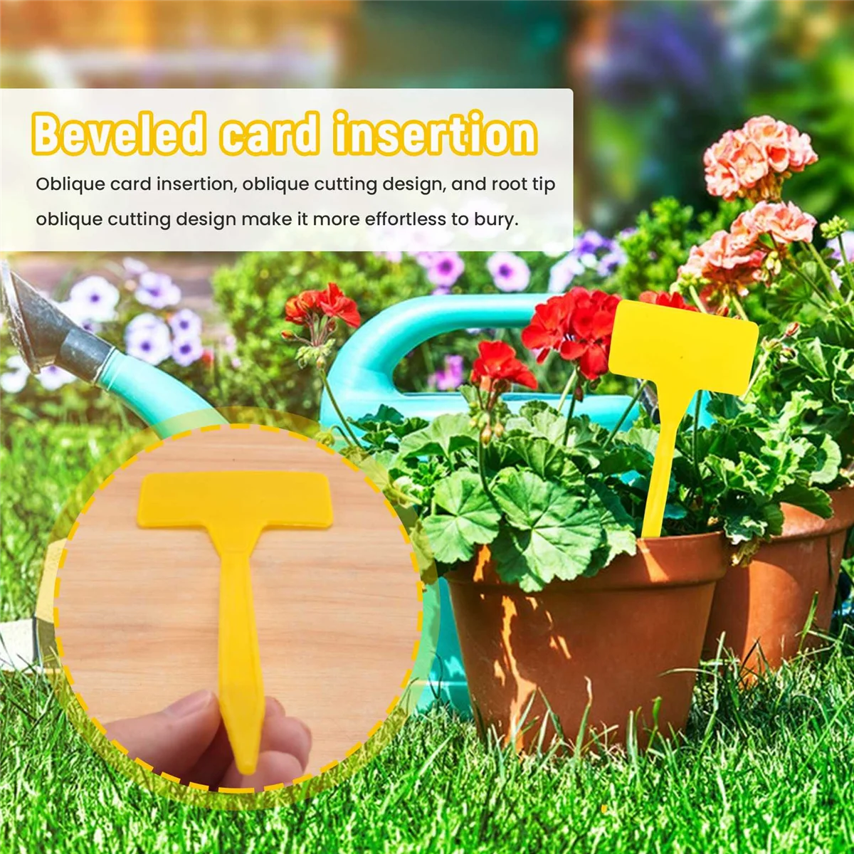 

FurnitureGardens Planting Tools 50 Pcs Bonsai Plastic Plant Labels Garden Labels