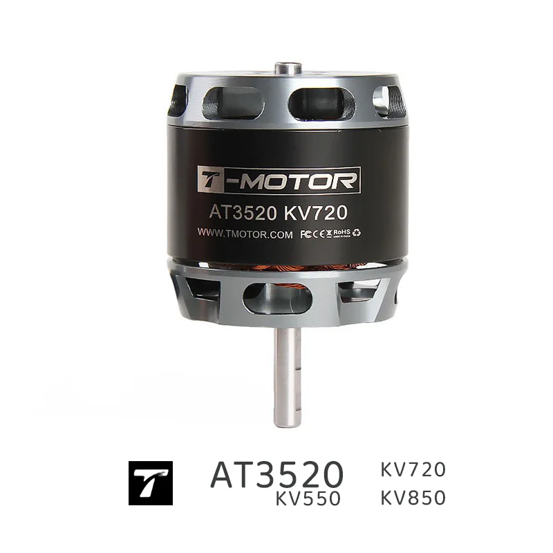 

AT3520 T-MOTOR Long Shaft KV550 KV720 KV850 brushless motor for long range drones fixed wing uav