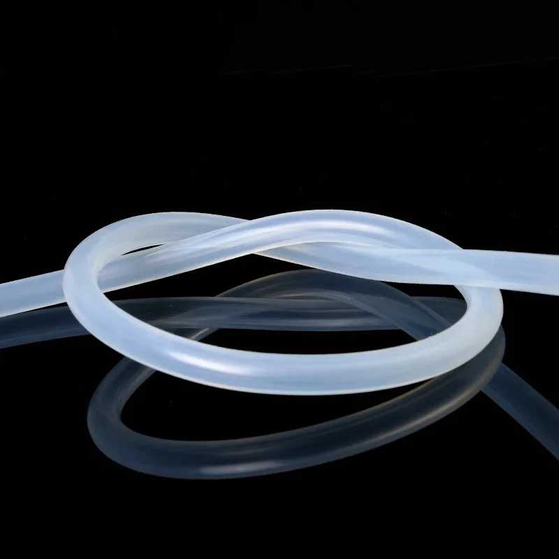 Food Grade Clear Silicone Peristaltic Pump Tube Flexible Translucent Beer Milk Hose ID 2-20mm 1M-5M Drinking Safe Silicone Pipe