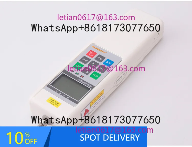 

SHB-2 Dynamometer Handheld Digital Tension Gauge for Testing Push Dial Designs