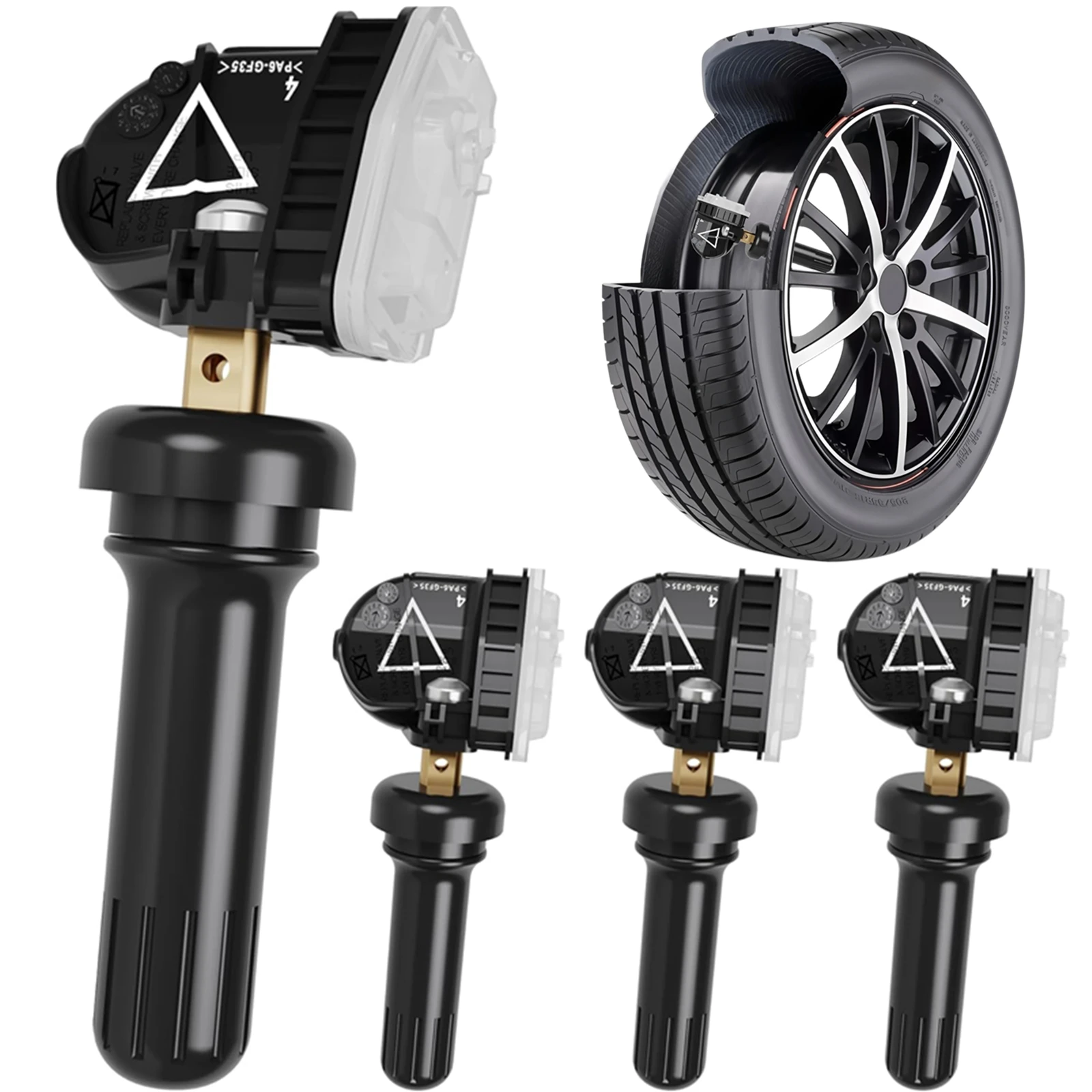 

New TPMS Sensor,433MHz Tire Pressure Monitor Sensors Fit for GMC Chevrolet Cadillac Buick Replace OE# 13598773,13512347,13516164