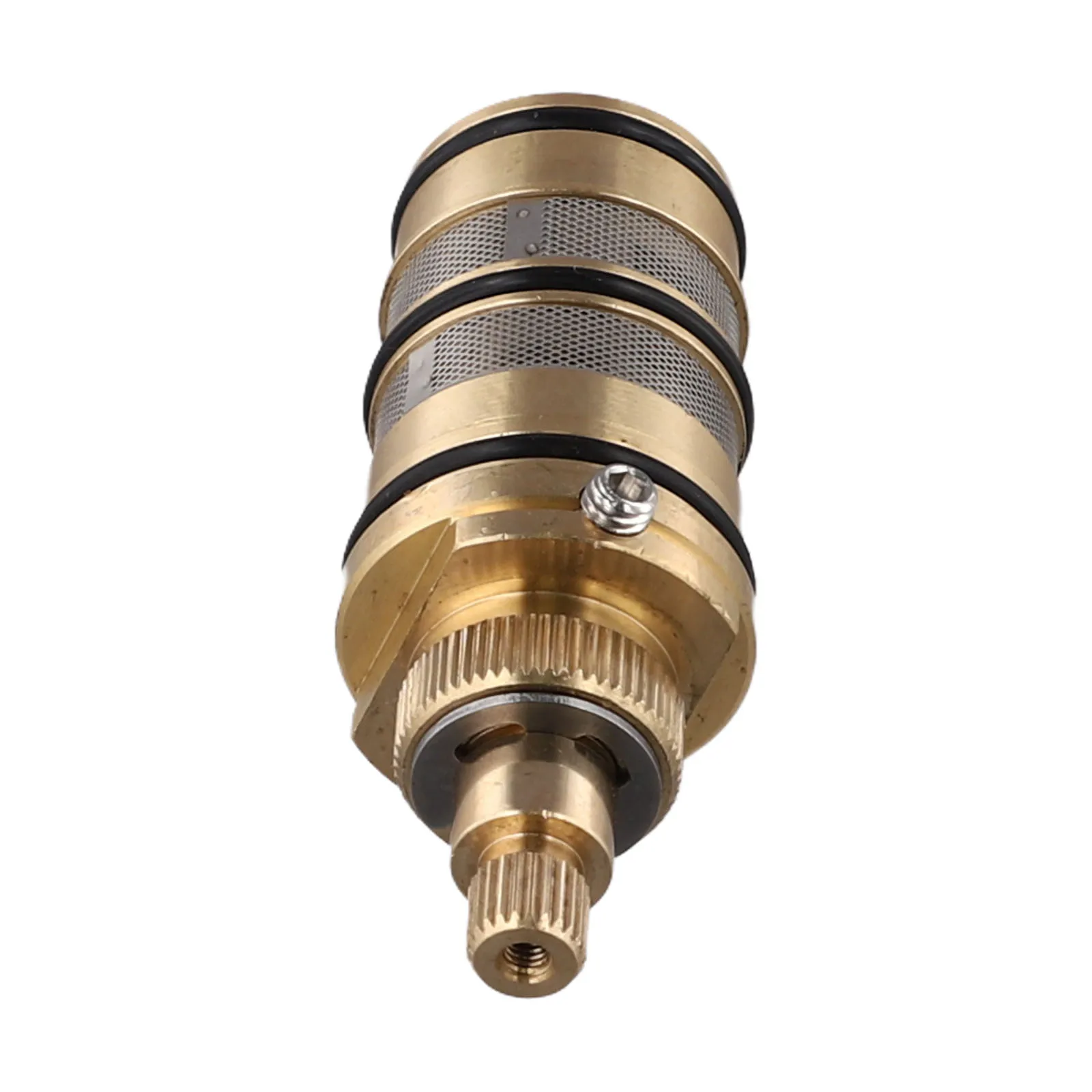 1pcs Brass Replacement Cartridge Temperature Control Valve Bathroom Water Temperature Control Faucet Cartridges Home Renovation