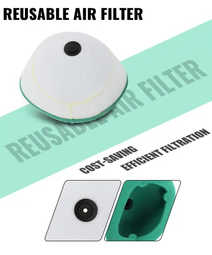 Imagen 2 del producto Limpiador de filtro de aire de espuma doble para motocicleta, para KTM SX XC EXC SX-F XC-W LC-4 SMR 85 105 125 200 250 300 400 450 520 525