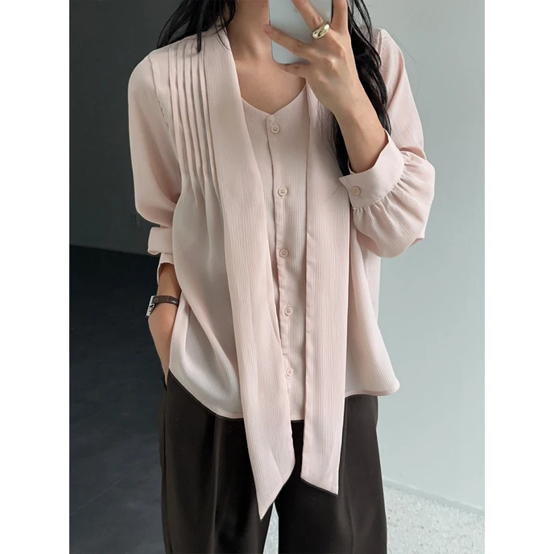 ربيع الخريف ربطة القوس فيونكة irt المرأة الكورية Sle منتظم صالح ملابس داخلية عادية تنوعا الموسمية Faion الحرم الجامعي الشارع Sle #5