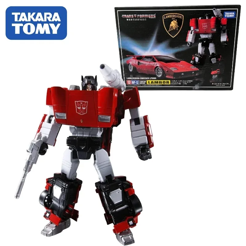 

TAKARA TOMY Transformers Masterpieces Ko MP-12 MP12 MP12G T Sideswipe Lambor Figure Robot Collectible Ornaments Figure Toys