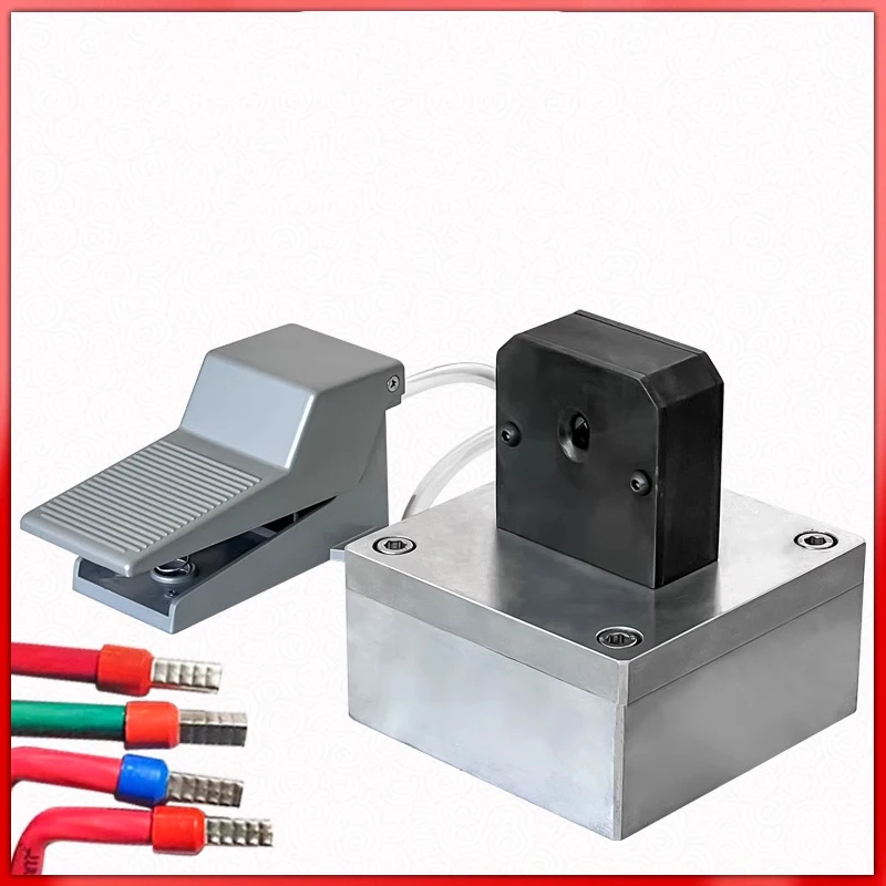6-25m㎡ Pneumatic Tube Terminal Crimping Machine Insulated Terminal Cold Crimping Clamp Quadrilateral Crimping Machine