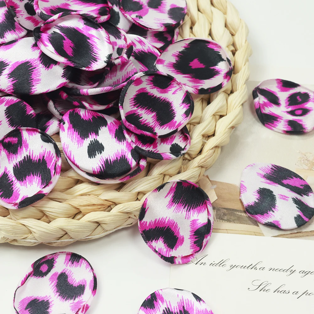 100pcs/bag Leopard Print Rose Petals Wedding Decorations Wedding Accessories Marriage Party Photography Props image 5