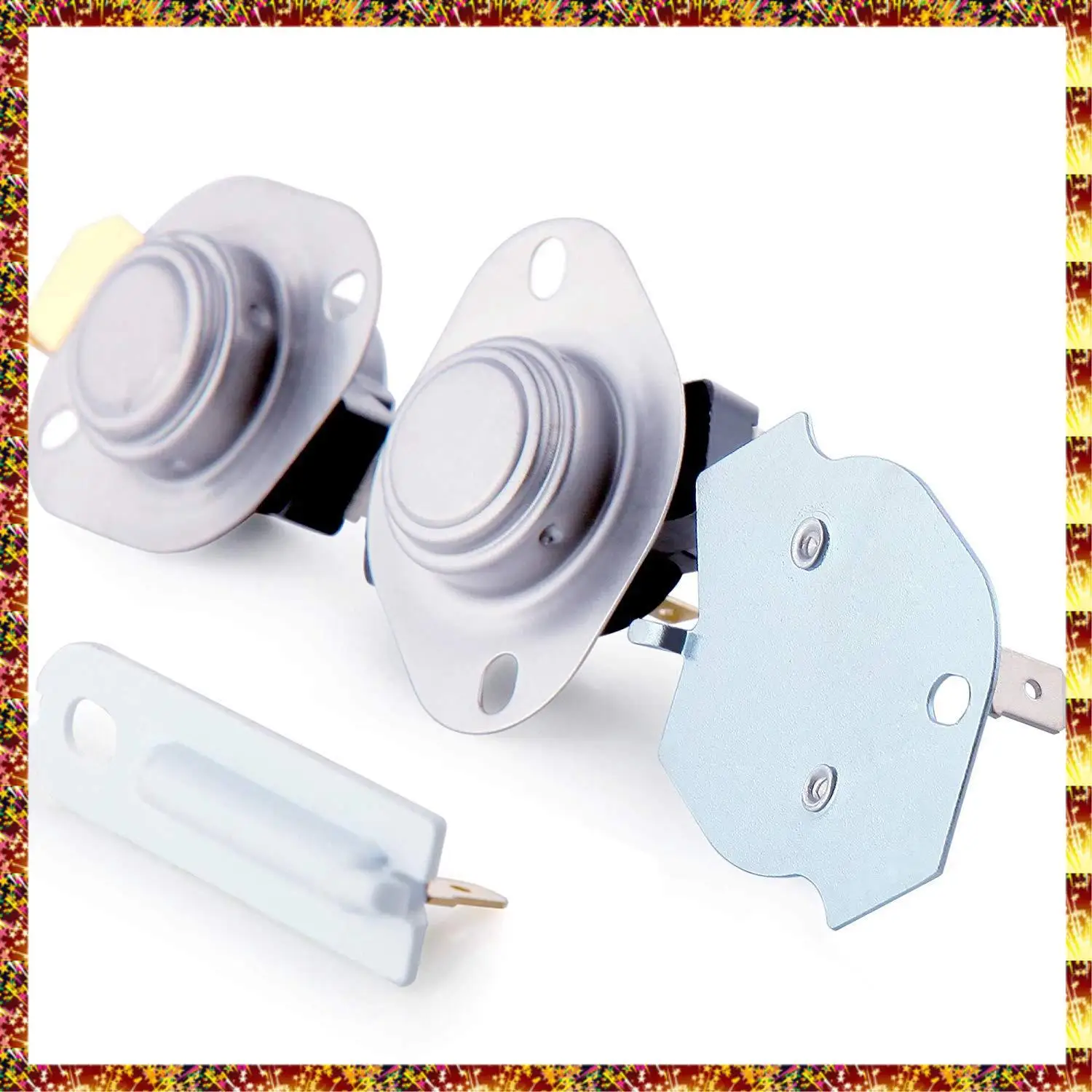 Дверной переключатель сушильной машины AGOUP для 3406109 3406107 Whirlpool, Kenmore, Sears, Maytag, Roper, Estate и комплект для замены сушильной машины 3387134 Hig