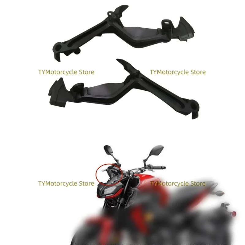 

Верхняя передняя фара, боковая крышка, держатель головного света, кронштейн, обтекатель, подходит для Yamaha MT-09 MT09 FZ-09 FZ09 2017-2020