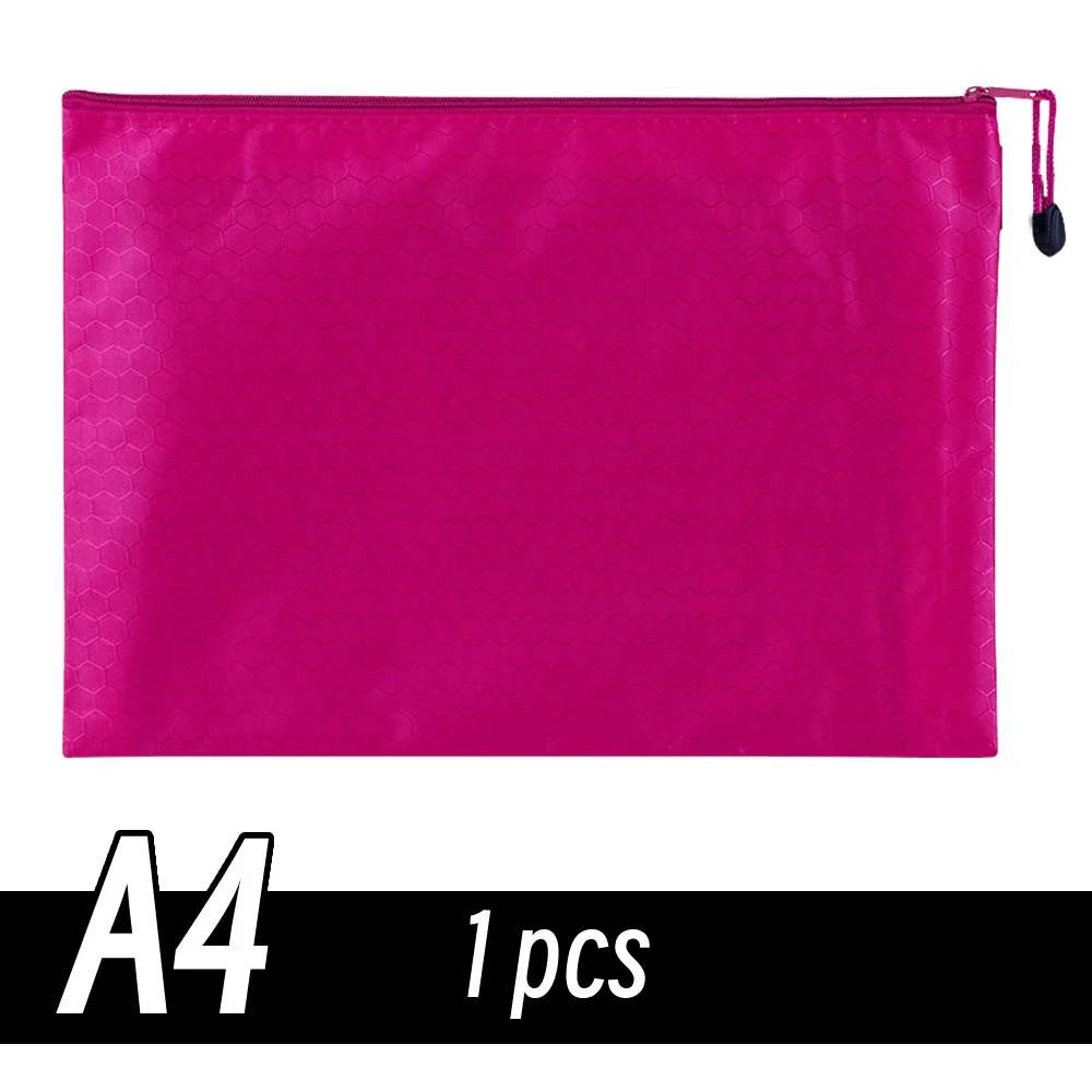 A4/A6 Bleistift Tasche Mäppchen Dokument Puzzle Tasche Wasserdichte Zip Datei Ordner Bleistift Fall Lagerung Taschen Schule Büro liefert