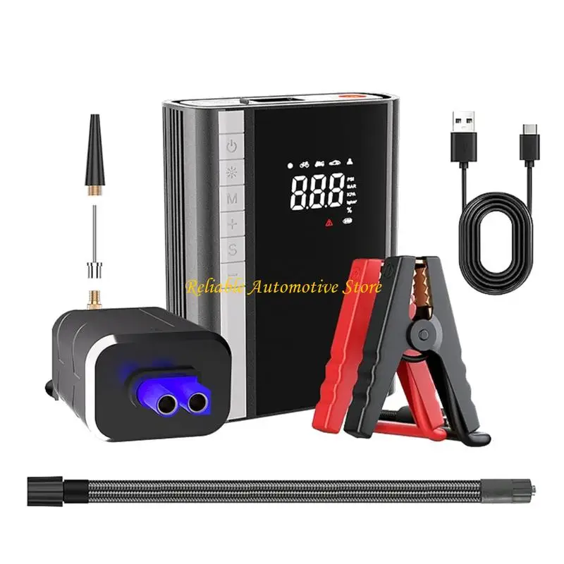 

M68B Wireless Car Air Compressor Air Pumps Electric Tire Inflator Pumps for Car Bike